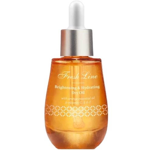 Fresh Line Face Remedies Hesperides Brightening & Hydrating Dry Oil Сухо олио Hesperides за блясък и хидратация с етерично масло от портокал и витамини C, E & F 30ml