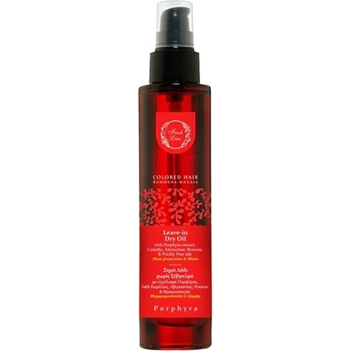 Fresh Line Colored Hair Porphyra Leave-In Dry Oil Сухо Олио Порфира Без Изплакване за Термозащита & Блясък за Боядисана Коса 100ml