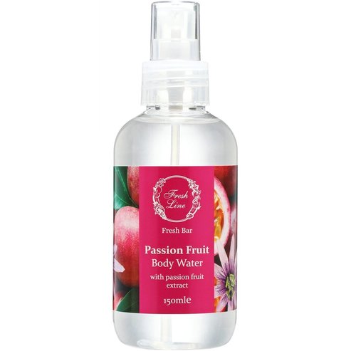 Fresh Line Fresh Bar Passion Fruit Body Water Екзотична & Плодова Ароматна Вода за Тяло с Натурална Формула с Маракуя 150ml