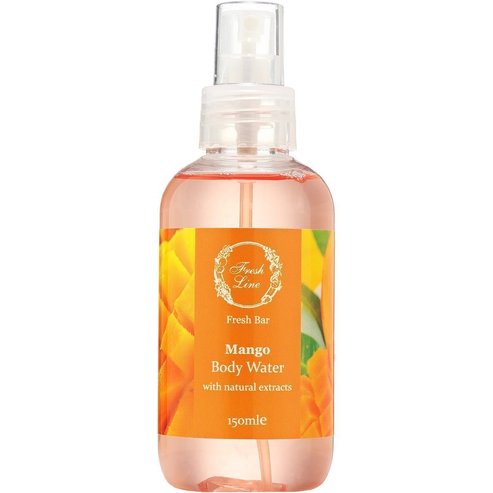 Fresh Line Fresh Bar Mango Body Water Екзотична & Плодова Ароматна Вода за Тяло с Натурална Формула с Манго 150ml