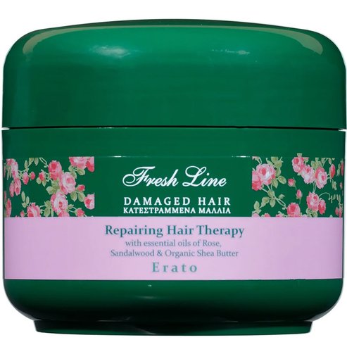 Fresh Line Damaged Hair Erato Repairing Therapy Mask Маща за Ремонт на Таласни Коси Ерато 200ml