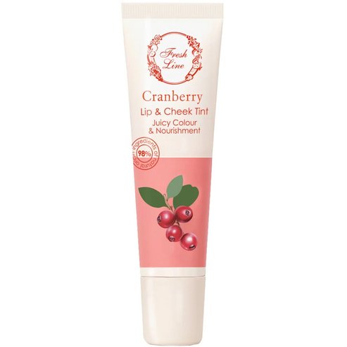 Fresh Line Juicy Colour & Nourishment Cranberry Tint Lip & Cheek Balm 10ml