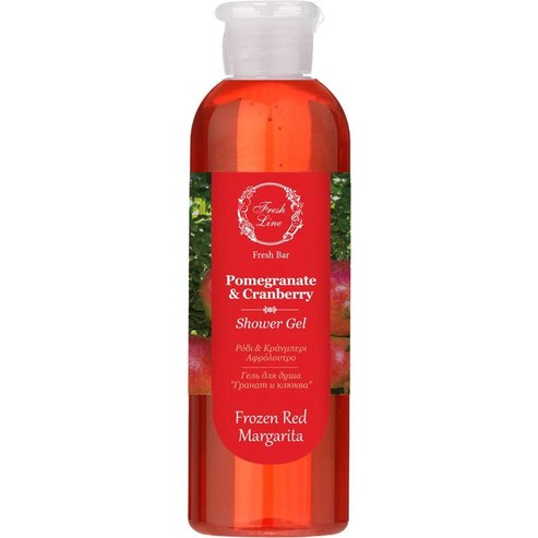 Fresh Line Fresh Bar Pomegranate & Cranberry Shower Gel Frozen Red Margarita 200ml