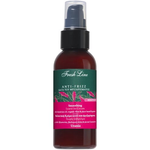 Fresh Line Anti-Frizz Urania Smoothing Leave-In Cream Омекотяващ Крем Без Изплакване, Подходящ за Склонна към Накъдряне Коса 100ml