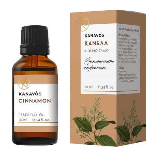 Kanavos Cinnamon Essential Oil 20ml - канела