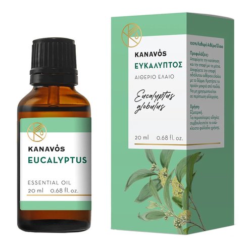 Kanavos Eucalyptus Essential Oil 20ml - евкалипт