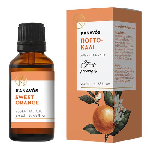 Kanavos Sweet Orange Essential Oil 20ml - портокал