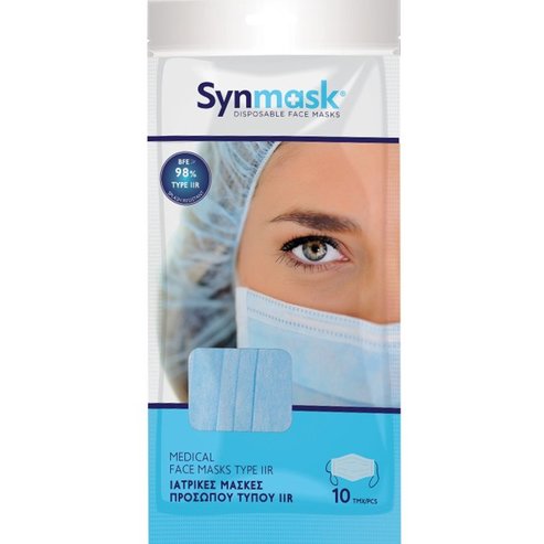 Synmask Medical 3ply Type IIR Mask 10 бр