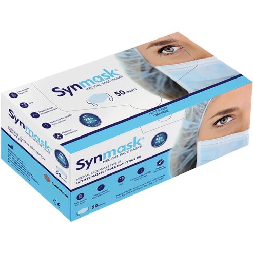 Synmask Medical 3ply Mask Type ΙΙR NR 50 бр