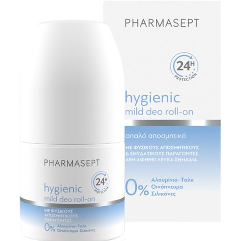 Pharmasept Hygienic Mild Deo 24h Roll-On Мек дезодорант за чувствителна кожа 50ml