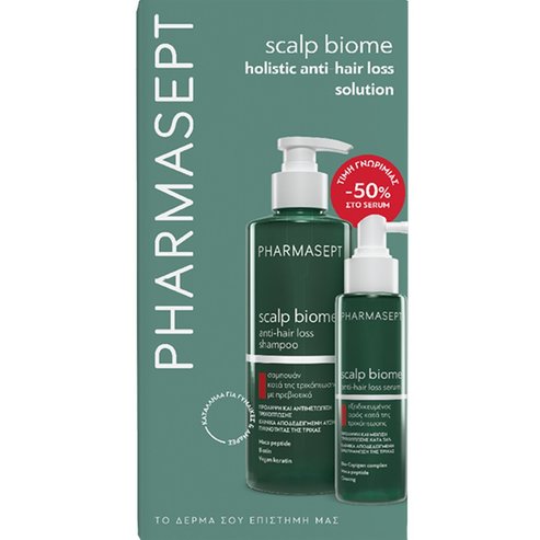 Pharmasept Promo Scalp Biome Anti-Hair Loss Shampoo 400ml & Serum 100ml