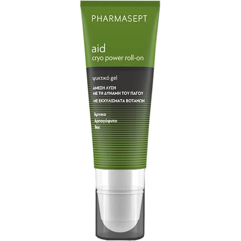 Pharmasept Aid Cryo Power Roll-On Gel Охлаждащ гел с билкови екстракти за незабавно успокояване 100ml