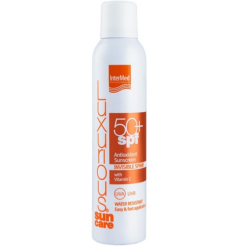 Luxurious Suncare Antioxidant Sunscreen Invisible Spray Face & Body Spf50+, 200ml