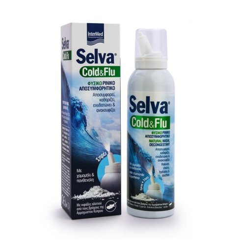 Selva Cold & Flu Natural Nasal Spray