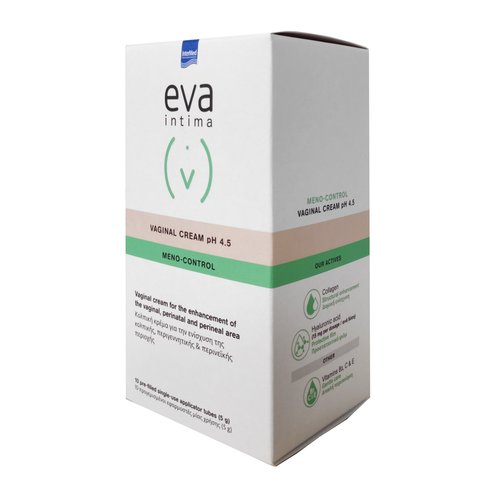 Eva Intima Vaginal Cream Meno Control PH4.5 Регенериращ крем за вагинална, перинатална и перинеална област 10x5gr