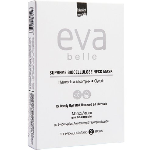 Eva Belle Supreme Biocellulose Neck Mask 2 бр