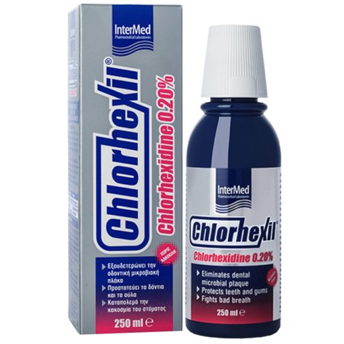 Chlorhexil 0.20% Mouthwash Орален разтвор за многостранна защита на устната кухина, със страхотен вкус на билки 250ml
