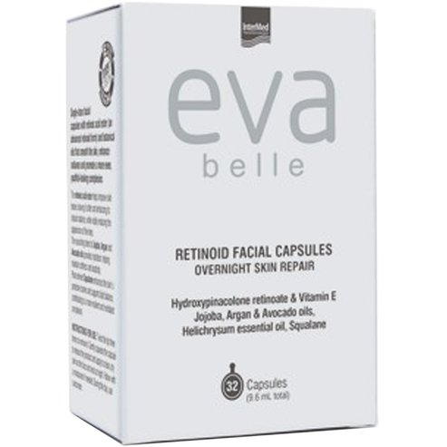 Eva Belle Retinoid Facial Capsules Антиейдж капсули с ретиноид от ново поколение за гладка & обновена кожа 32caps