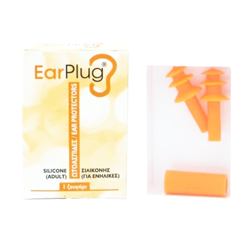 Vitorgan Earplug Silicone Adult Ear Protectors Силиконови наушници за възрастни 1 чифт