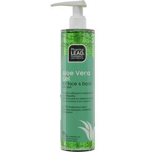Pharmalead Aloe Vera Gel After Sun for Face & Body 300ml (Dispenser)