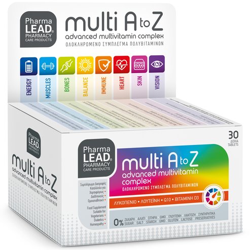 PharmaLead Multi A to Z 30tabs