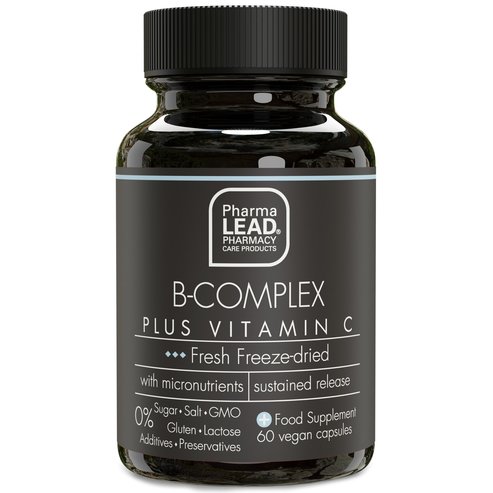 Pharmalead Black Range B-Complex Plus Vitamin C 60veg.caps