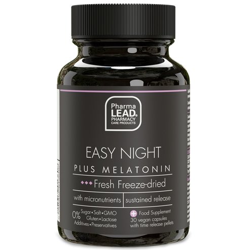 Pharmalead Black Range Easy Night Plus Melatonin 30veg.caps