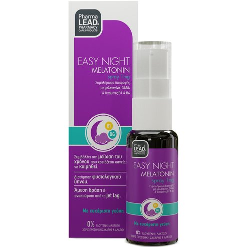 PharmaLead Easy Night Melatonin Spray 1mg, 20ml