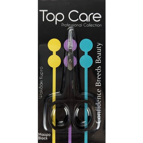 Top Care Curved Nail Scissors 1 брой - черен