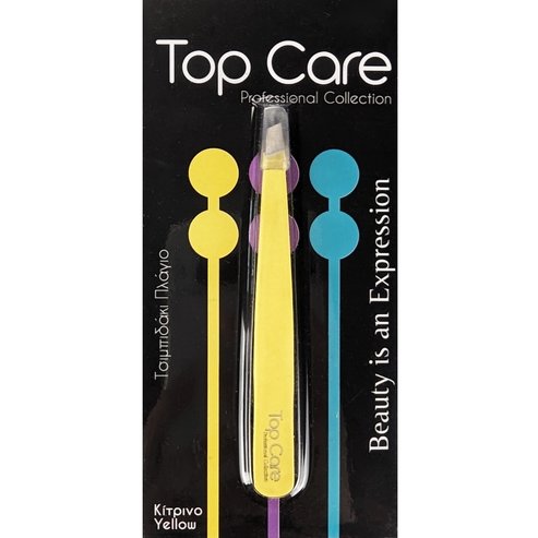 Top Care Side Tweezers 1 брой - Жълт