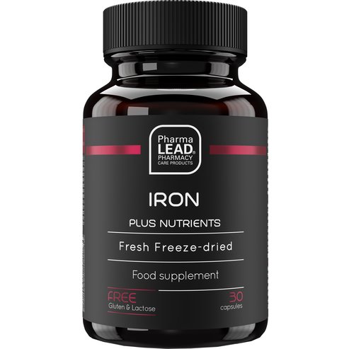 Pharmalead Black Range Iron Plus Nutrients 30caps