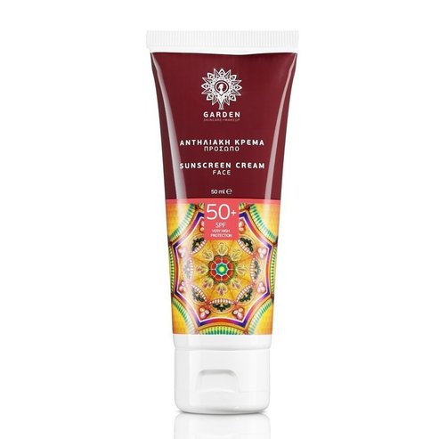 Garden Sunscreen Face Cream Spf50+ Слънцезащитен крем за лице и шия с много висока защита 50ml
