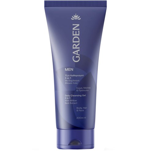 Garden Men Daily Cleansing 3in1 Body, Hair & Face Gel 200ml