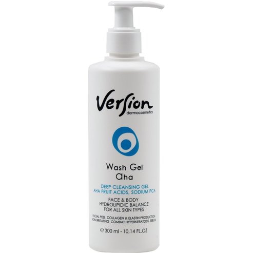 Version Wash Gel Aha Deep Cleansing Gel 300ml