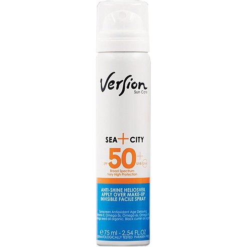 Version Sea City Invisible Facile Spray Spf50+, 75ml