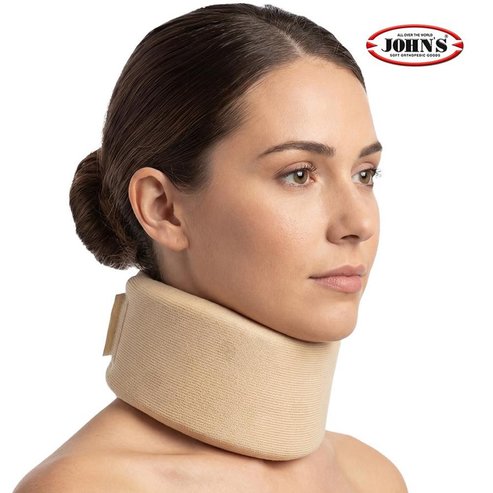 John\'s Cervical Collar Soft XL Beige Код 15098 Мека яка за врата, голям размер, бежов цвят, 1 брой
