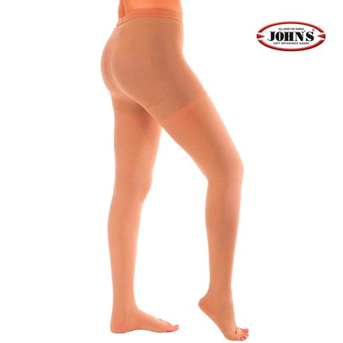 John\'s Graduates Compression Unisex Stockings Class 1 (25-30mmHg) Size 2 Код 2145840, 1 бр - Beige