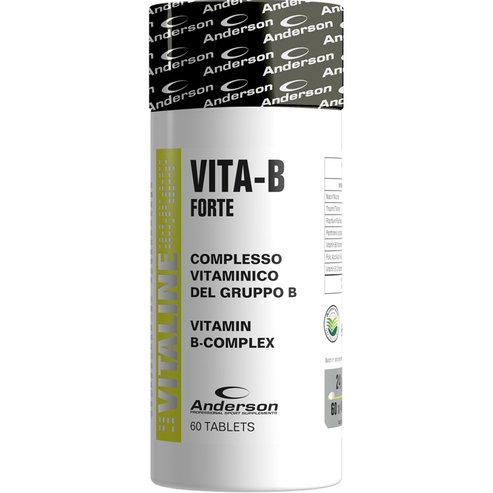Anderson Vita-B Forte Vitamin B Complex Нормална функция на нервната система 60 таблетки