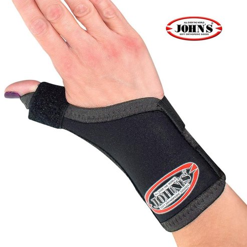 John\'s Spika Neoprene Wrist Support Код 120105, Small Right Black 1 бр