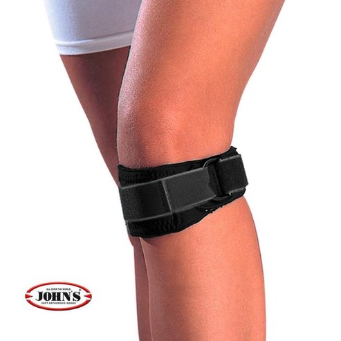 John\'s Neoprene Patella Brace One Size Код 120151 Black 1 бр