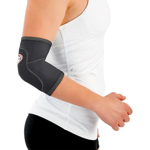 John\'s Neoprene Elbow Support L Black Код 120181 Лакът с подсилване, голям размер, черен цвят, 1 брой