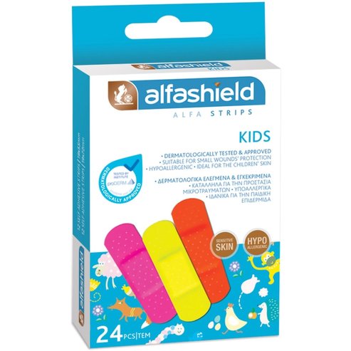 AlfaShield Alfa Strips Kids 24 бр