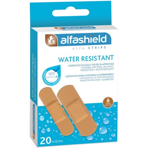 AlfaShield Alfa Strips Water Resistant 20 бр