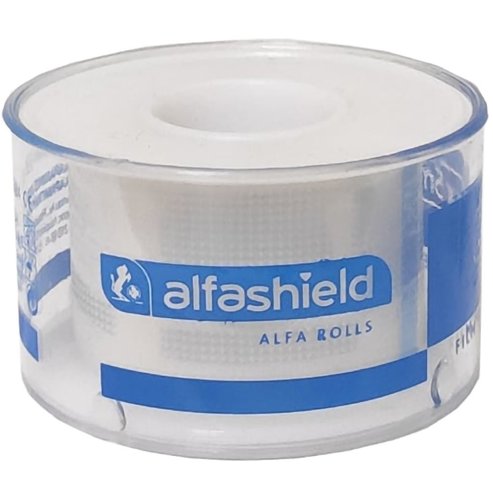 AlfaShield Alfa Film Medical Tape Rolls Прозрачен 1 бр - 5m x 2.5cm