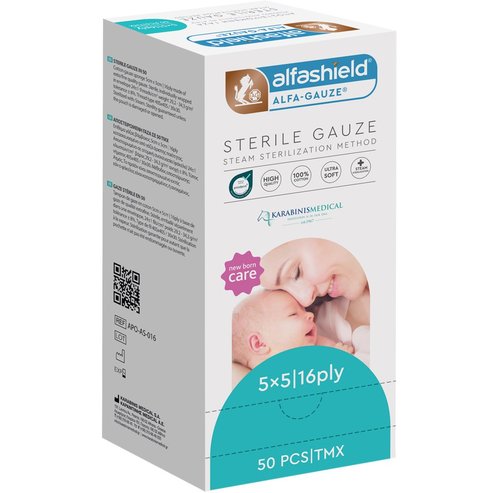 AlfaShield Gauze Sterile , 50 броя