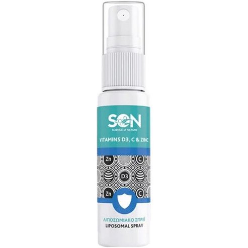 Son Vitamin D3, C & Zinc Liposomal Spray 30ml