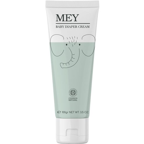 Mey Baby Diaper Cream Βρεφική Απαλή Κρέμα Καθημερινής Περιποίησης για την Αλλαγή της Πάνας 100g