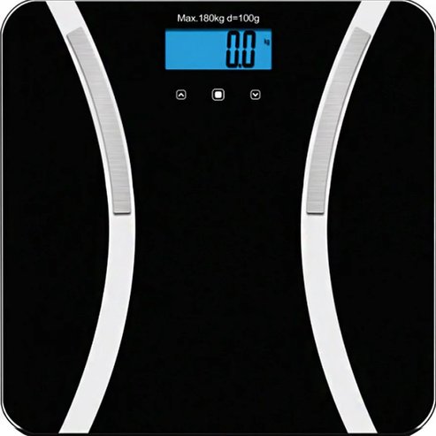 Alfacare Digital Body Scale with Body Fat Meter BF 164 Black 1 бр