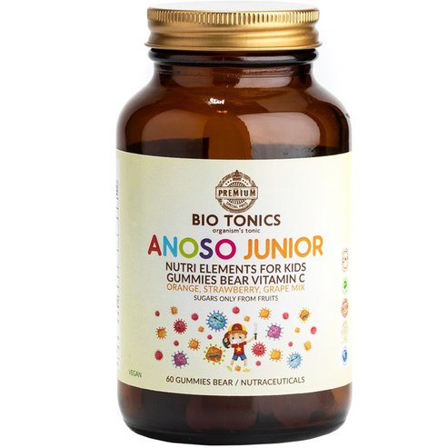 Bio Tonics Anoso Junior Vitamin C 60mg, 60 желета