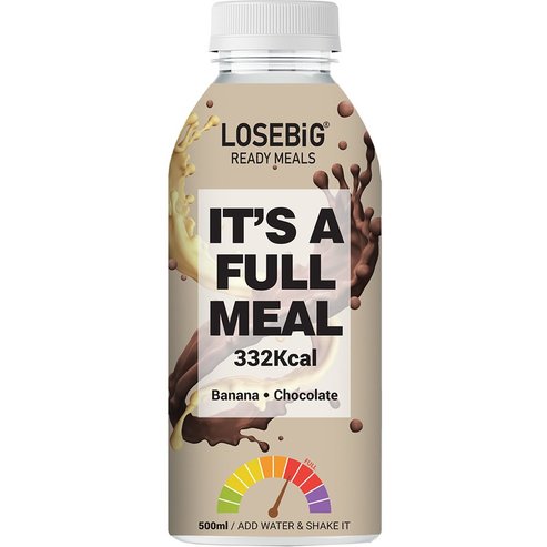 Losebig Full Meal 332Kcal 500ml - Banana - Chocolate
